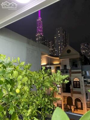 NHÀ HXH 10m CÓ VỈA HÈ ĐỐI DIỆN LANDMARK 81 - 80m2 (4×20) 4 TẦNG - 18.9 TỶ