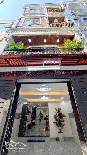 nhà đẹp ô tô tới cửa - 45m2 (4x11.3)- 5 tầng, 4pn, 5wc + sân thượng - khu an ninh, dân trí 6tỷ58