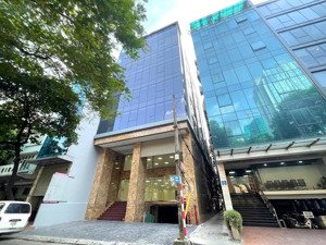 bán tòa văn phòng vip mặt phố hoàng ngân. đang cho thuê 500tr/th. dt 360m2 x 10 tầng. giá 320 tỷ