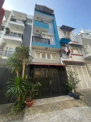 [7.6 tỷ] bán nhà 4.5 tấm hẻm xe hơi đường độc lập q.tân phú 39m2