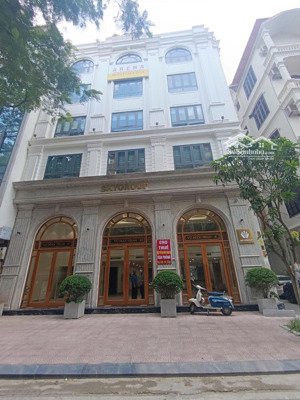 cho thuê nhà mặt phố quán thánh, diện tích 130m2 x 3 tầng, mt 6m, pccc, nội thất sang trọng