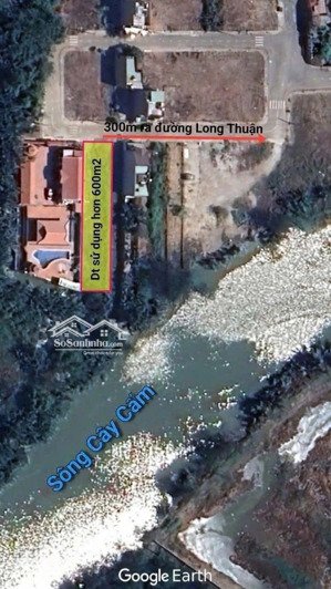 nền biệt thự giáp sông tắc - 16 tỷ/439m2