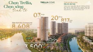 hái lộc xuân 2026 tại phân khu trellia cove. căn hộ f0 từ cđt nam long. chỉ 10% ~ 400tr ký hdmb