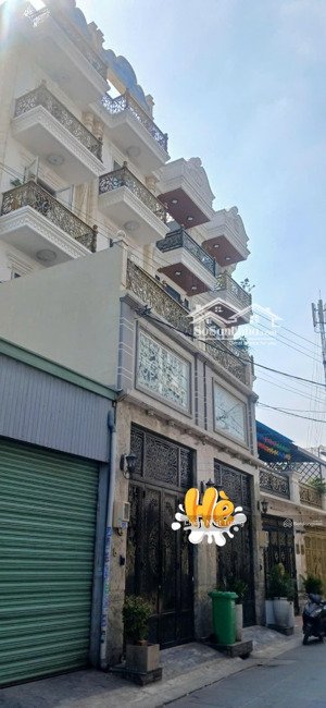 nhà bán khu phân lô hẻm 10m, 6 tầng thang máy 650kg, 4m x 20m, (80m2) hương lộ 2, bình tân