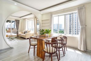 thuê ngay phòng tách bếp màu gỗ full nội thất ban công tại đặng thuỳ trâm, bình thạnh lh 