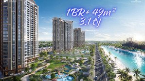 căn hộ 1br+ masteri grand coast z1 49m² view venice, tts 3.102 tỷ