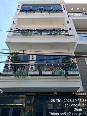 siêu phẩm quận 11 - hẻm xe tải 8m thông - 50m2 - 4 tấm - chỉ hơn 9 tỷ tl