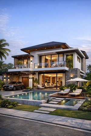 đất mặt tiền ngang 10m x20m khu á châu - xây khách sạn, villa, toà building văn phòng dòng tiền