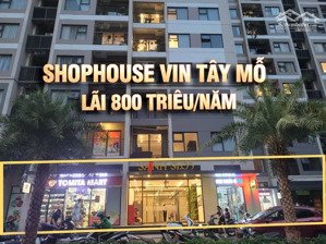 nhỉnh 4tỷ-có ngay shop khối đế 60,3 m2 the victoria- kđt vinsmart city-cho thuê kd 80tr/tháng-sổ đỏ