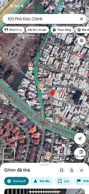 bán nhanh lô đất 62,5m2 - 2 mặt kiệt phó đức chính sát ngay vương thừa vũ, gần biển mỹ khê