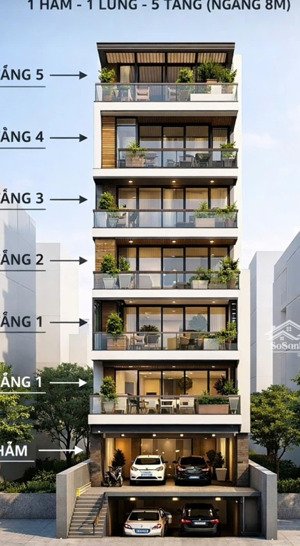 mt khuôn việt lề , tân phú dt: 6x25m gpxd: hầm 7 tầng