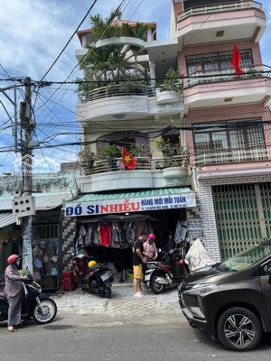 bán nhà 3 tầng 2 mặt tiền, p tân lập, tttp nha trang - kinh doanh sầm uất gần chợ xóm mới