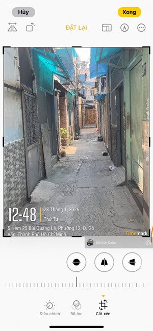 nhà mới bùi quang là p. 12 gò vấp 6.45 tỷ (tl) 4.05 x 11.3m | cn 37.4m2 trệt + lửng