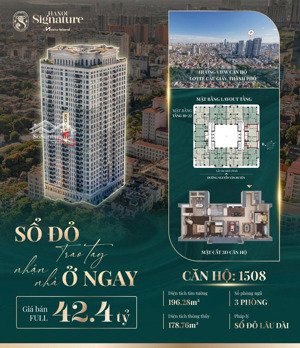 cần bán căn hộ cao cấp view đẹp hướng nam tầng 15 căn 08 sổ lâu dài nhận nhà ở ngay