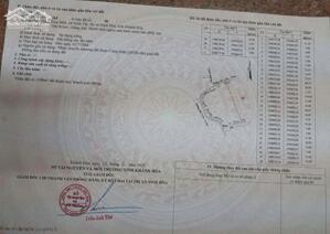 Cần bán đất gần đường liên xã , Xã Tây Ninh Hòa (Ninh Tây), Khánh Hòa