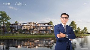 biệt thự sola đơn lập góc lv1 - 2 mặt tiền - view trực diện kênh đào nhạc nước. ký trực tiếp cdt.