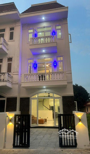 bán nhà phố khu biệt thự ven sông chánh mỹ, phường thủ dầu một, hcm (5x21m) 3 tầng full nt-hhmg 1%