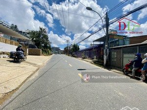 đất thổ cư 2 mặt tiền triệu việt vương đà lạt view thung lũng thông