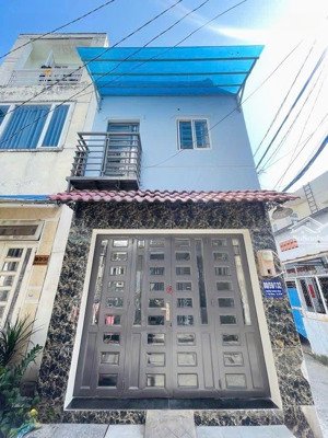 bán nhà 2 tầng mt hẻm 80 đường dương quảng hàm phường 5 quận gò vấp, dt30m(4*8) giá 3,4tỷ hxh thông