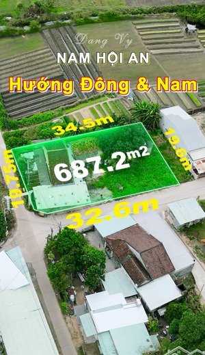 lô đất 2 mặt tiền gần hoiana diện tích lớn, vị trí đẹp