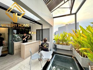 chung cư mini - căn 1 phòng ngủ tầng cao penhouse - bình thạnh - toà nhà lớn đường ô tô