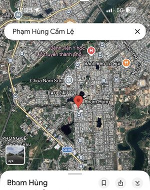 mặt tiền kinh doanh đỉnh, 108m2, tặng nhà chỉ 7.4 tỷ phạm hùng, cẩm lệ.