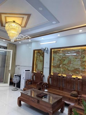 hẻm ôtô, nhà ngang rộng 5m shr vuông đẹp, chủ xây ở làm kỹ tâm huyết đúc 3 tầng 4pn cứng cáp ở ngay