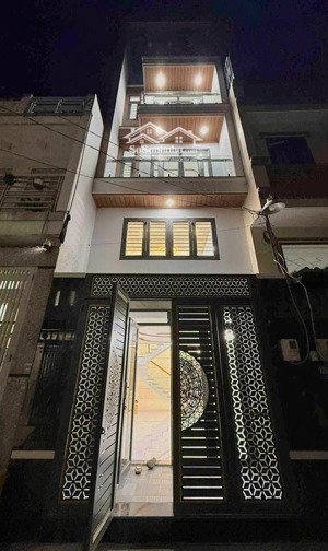 nhà đẹp ở ngay - hẻm trước nhà 6m - khu an ninh lê văn quới - 5 tầng - 4pn, sát mặt tiền chỉ 7 tỷ