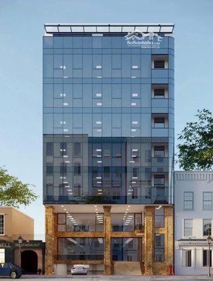 bán nhà mặt phố vũ tông phan, tòa nhà vip xây mới 8 tầng thang máy, căn góc đầu hồi 179m2, giá tốt