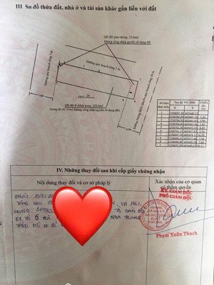 bán đất 3 mt đường dương hiến quyền, vĩnh hoà, nha trang. dt: 226,2m2 (ngang 7,5m) - giá 26,6 tỷ