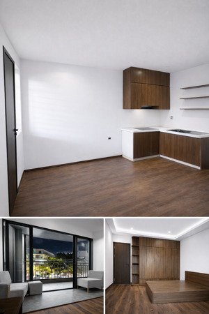 nhà mới tinh 56m2, full nội thất. mặt phố, oto dừng đỗ chân cầu thang. ban công panorama.