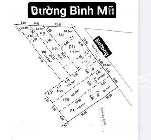 lô đất sát mặt tiền đường bình mỹ tiềm năng đầu tư. giá 2,65 tỷ thương lượng mạnh