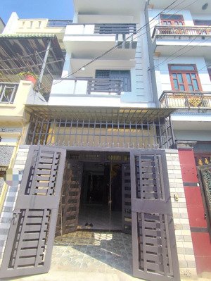 nhà 4 tầng btct mới xinh vào ở ngay, 60m2, 4pn, hẻm xe hơi, gần trường đại học giao thông vận tải