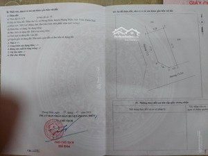 bán đất khu dân cư xứ cồn khoai an lỗ, phong hiền, phong điền, lô b13, đất chính chủ