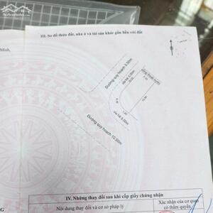 Bán lô Góc 2MT đường NGUYỄN ĐÌNH TỨ giao Hoà Nam 14 . DT 107m2 giá 7ty050 LH 0942992361