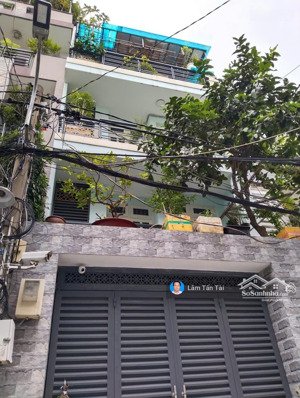 5.3x17m, 4 tầng, hẻm xe hơi thông, thoại ngọc hầu, tân phú, 12.5 giảm còn 12.35 tỷ