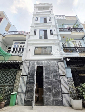 nhà mới xây cực đẹp - giáp tân phú - hẻm 6m thông xe tải - thiết kế hiện đại - dt 48m2 - 5 tầng