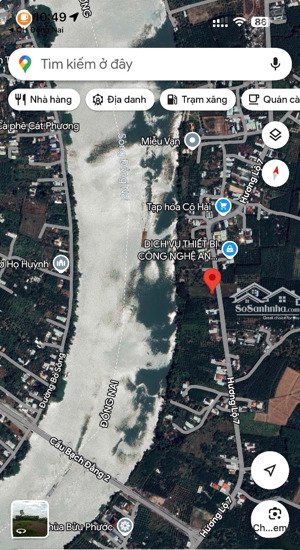 cần bán mặt tiền đường hl7, view sông, diện tích 20m x 85m (nở hậu), giá bán 6,9tr/m2