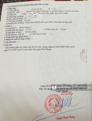 siêu rẻ - huỳnh văn bánh - hẻm 489 - 5,7 x 15 - 76m2 - hẻm xe hơi 5m - có dòng tiền - 11,8 tỷ