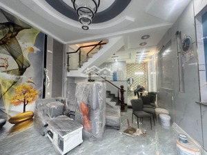 hàng hiếm! nhà hxh kinh doanh đỉnh trương thị hoa ngang 5m 4 tầng tặng full nội thất 6.2 tỷ