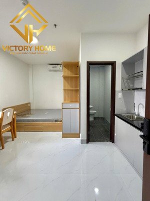 chính chủ cho thuê chung cư mini - mới 100% - máy giặt riêng full nội thất cách hutech, vlu 7 phút