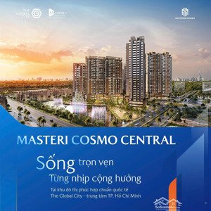 masteri cosmo central - căn 1pn view nhạc nước tầng cao giá chỉ 6,4 tỷ