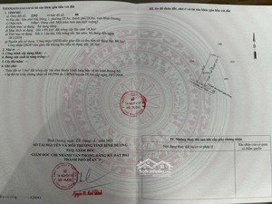 bán đất đường nguyễn an ninh, phường dĩ an, tp hcm (dĩ an cũ) cách trường học 50m