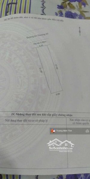 đất nền bán tại an thượng 20, mỹ an, ngũ hành sơn, đà nẵng, 16 tỷ, 105m2 duy nhất lô đang bán