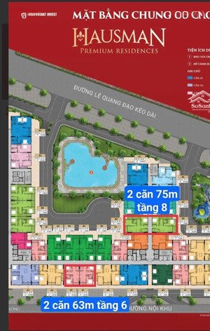 quỹ căn nhiều đa dạng khách tha hồ chọn