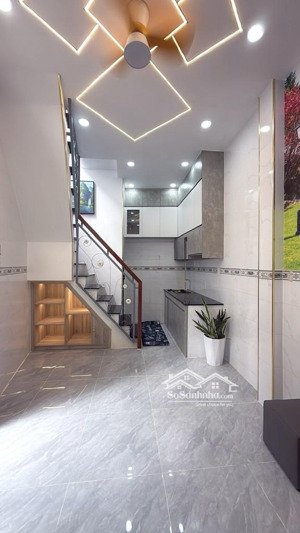 gò vấp bán nhà 1 trệt 1 lầu, dt sàn: 40m2, 6 phòng, hẻm rộng, gần trường th nguyễn viết xuân