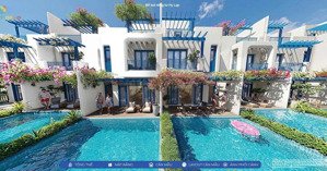 bán căn hy lạp 122m2 đất- hồ bơi riêng , pháp lí sở hữu lâu dài , vị trí đường lớn tại caraworld