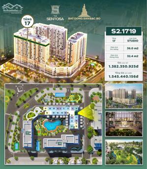 STUDIO TẦNG CAO – THE SENTOSA