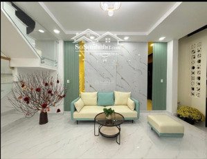 phú nhuận 9.7 tỷ tl bán nhà hẻm xe hơi thông - thích quảng đức - 2 mặt thoáng - dt: 55m2