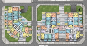 cần bán lại căn 1pn dt 45m tòa a2.1012a giá tốt để mua đt, mua ở dự án ruby riverside, bc đông bắc